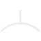 Ekena Millwork Archdale Architectural Grade PVC Gable Bracket, 96"W x 52"H x 4"D x 4"F, 13/12 Pitch GBP096X52X0404ARC00 - alternate 4